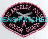 CALIFORNIA,LOS ANGELES POLICE HONOR GUARD BREAST CANCER AWARENESS 1